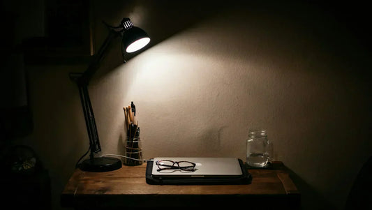 Nighttime nicotine cravings: bedtime routine with phone down and water to stay calm and in control.