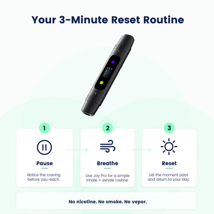 joy pro is your 3-minute reset routine